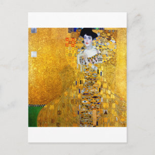 The Lady in Gold, Gustav Klimt Postcard