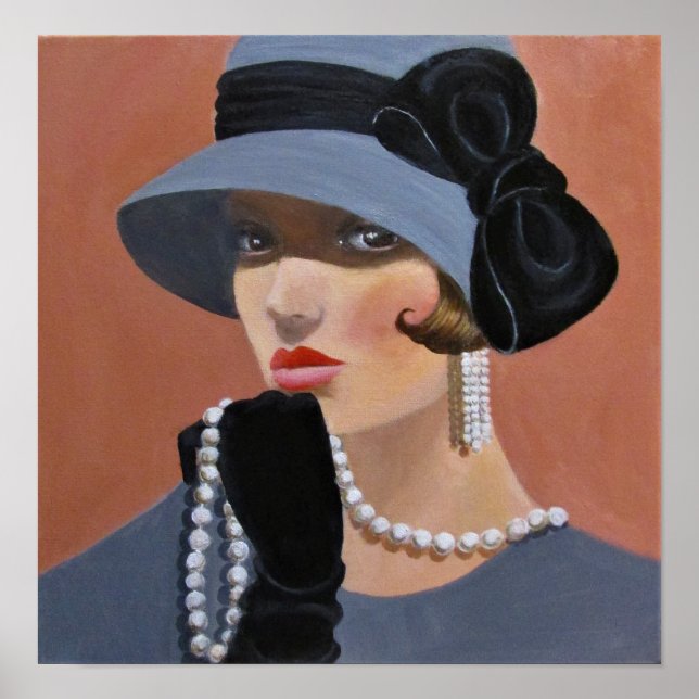 The Lady in Graay Poster (Front)