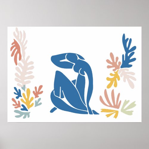 The lady Matisse Art Poster