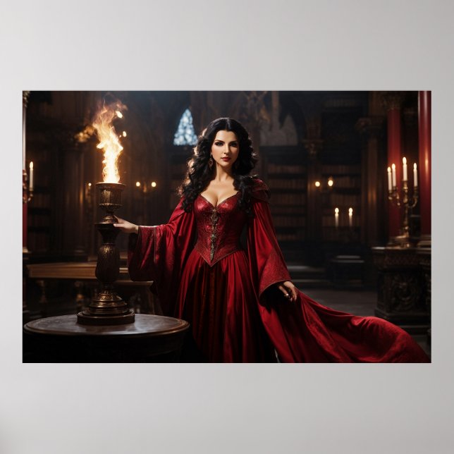 The Lady of Magick Poster (Front)