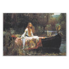 The lady of shallot decoupage