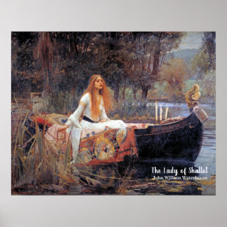 The Lady of Shallot Poster