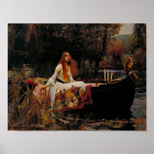 The Lady Of Shallot _ Waterhouse Poster