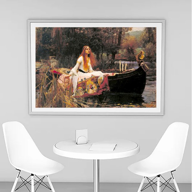 The Lady of Shalott 1888 John William Waterhouse Photo Print (Creator Uploaded)