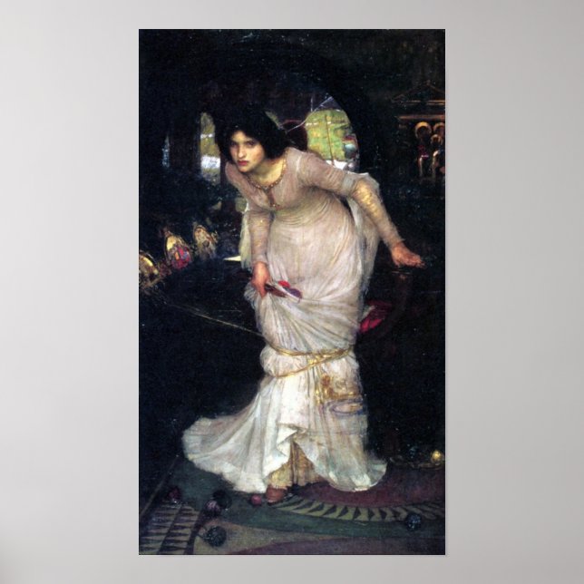 The Lady Of Shalott  ~1894~ Poster (Front)