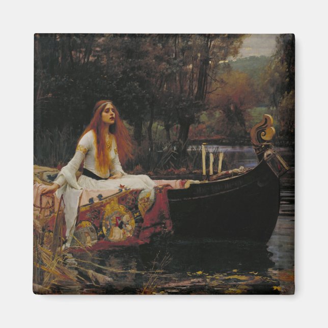 The Lady of Shalott: A Celtic Lake Ghost Story Magnet (Front)