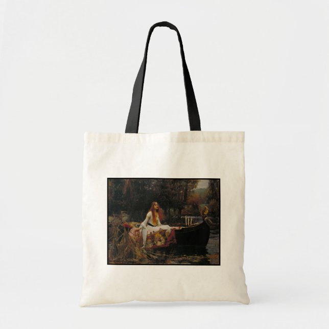 The Lady of Shalott: A Celtic Lake Ghost Story Tote Bag (Front)