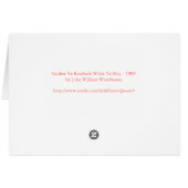 "The Lady of Shalott" by John W. Waterhouse (Back Horizontal)