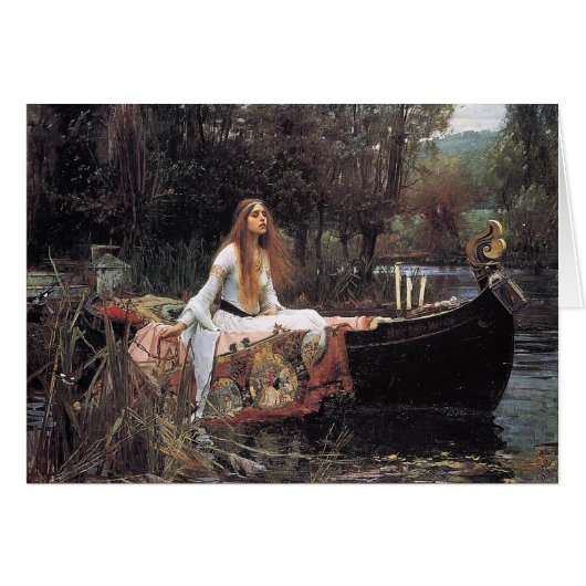 "The Lady of Shalott" by John W. Waterhouse (Front Horizontal)
