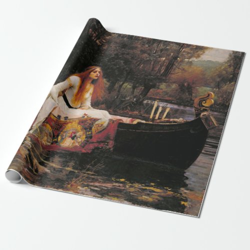 The Lady of Shalott by John Waterhouse Wrapping Paper