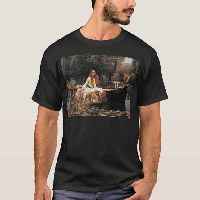 The Lady of Shalott by John William Waterhouse T-Shirt (Front)