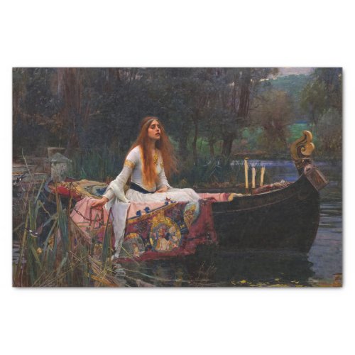 The Lady of Shalott by John William Waterhouse Tissue Paper