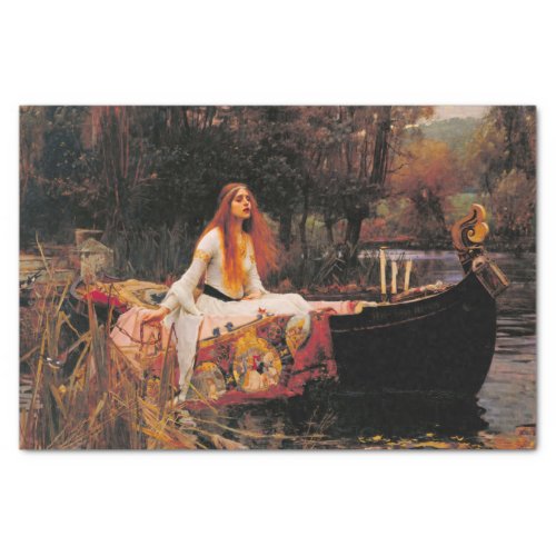 The Lady of Shalott by Waterhouse Decoupage Tissue Paper
