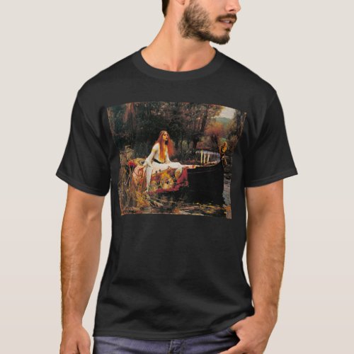 The Lady of Shalott c 1888 by John Waterhouse T_Shirt
