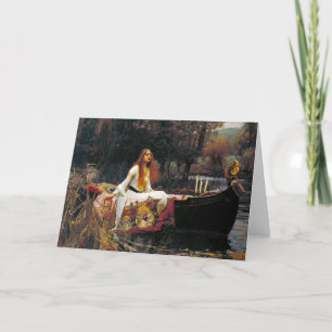 The Lady of Shalott Card