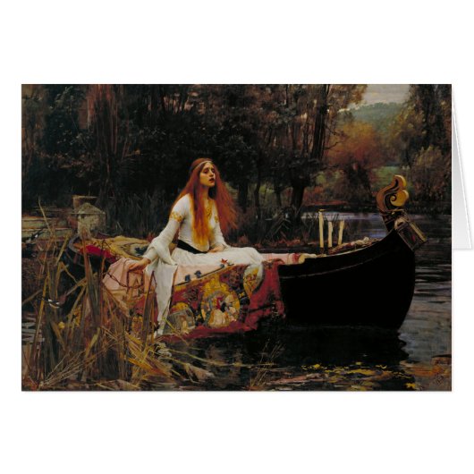 The Lady of Shalott Cards (Front Horizontal)