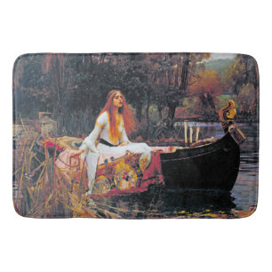 The Lady of Shalott, John William Waterhouse Bath Mat