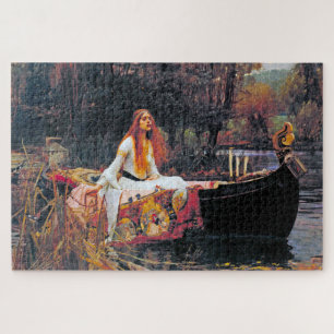 The Lady of Shalott, John William Waterhouse Jigsaw Puzzle