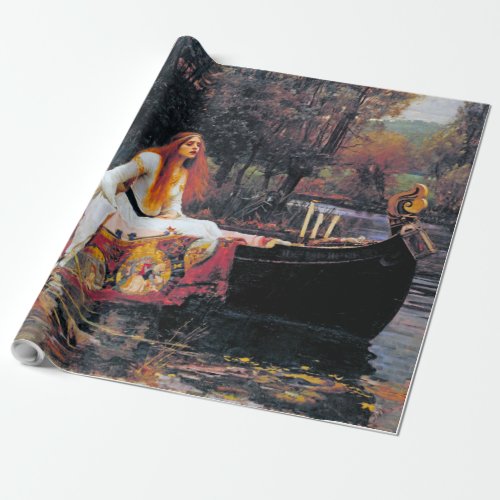 The Lady of Shalott John William Waterhouse Wrapping Paper