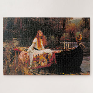 The Lady of Shalott (Medieval Beauty) Jigsaw Puzzle