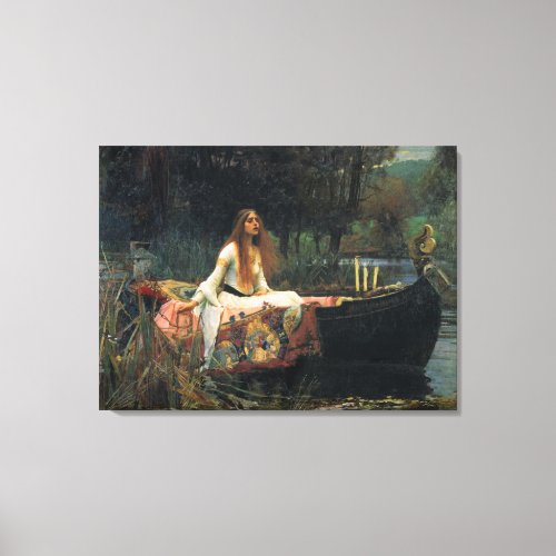 The Lady Of Shalott _ Oil Canvas Reproduction