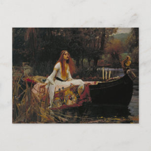 The Lady of Shalott Postcard