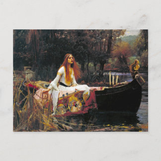 The Lady of Shalott Postcard