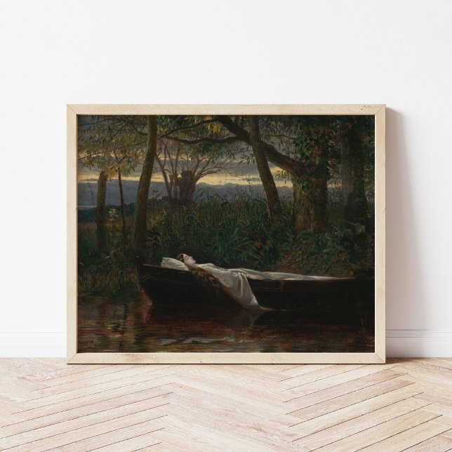 The Lady of Shalott | Walter Crane Poster (Creator Uploaded)