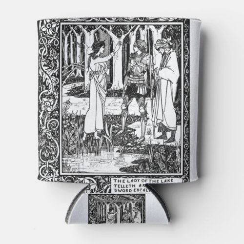 The Lady of the Lake by Aubrey Beardsley_ HD Can Cooler