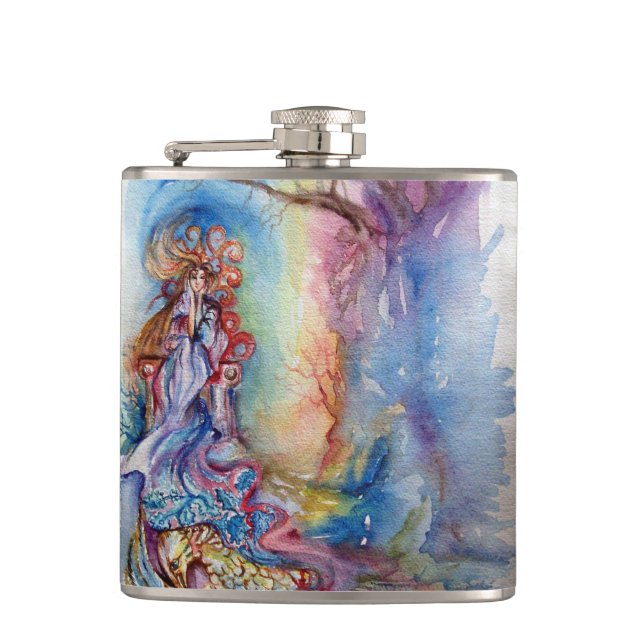 THE LADY OF THE LAKE HIP FLASK (Front)