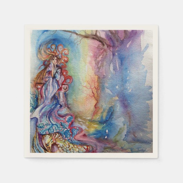 THE LADY OF THE LAKE PAPER NAPKINS (Front)