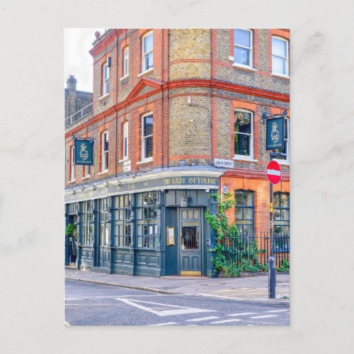 The Lady Ottoline Bloomsbury London UK Postcard