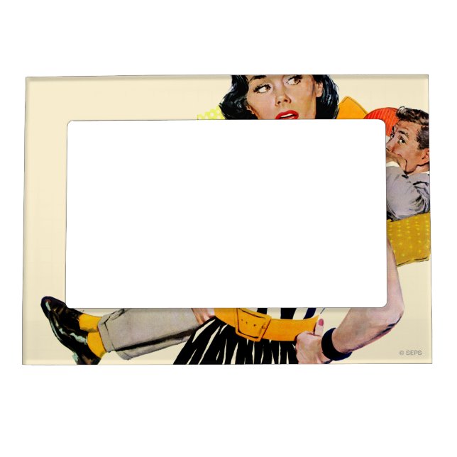 The Lady Was Insulted Magnetic Photo Frame (Front)