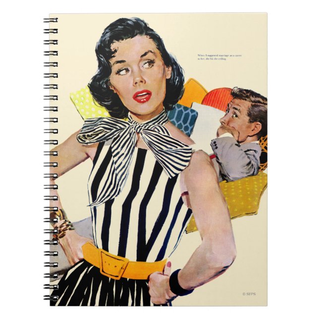 The Lady Was Insulted Notebook (Front)