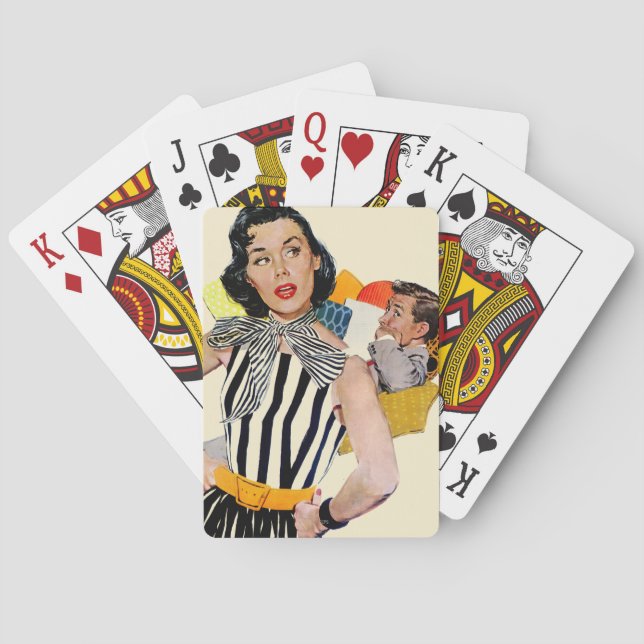 The Lady Was Insulted Poker Cards (Back)