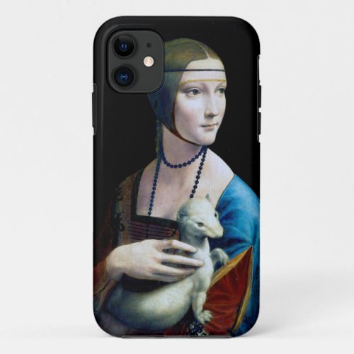The Lady with an Ermine Leonardo da Vinci iPhone 11 Case