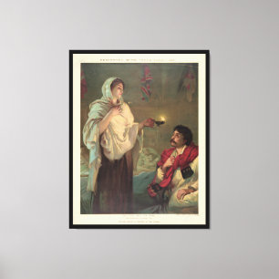 The Lady with the Lamp (Florence Nightingale) Canvas Print