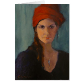 The Lady with the Red Turban Cards