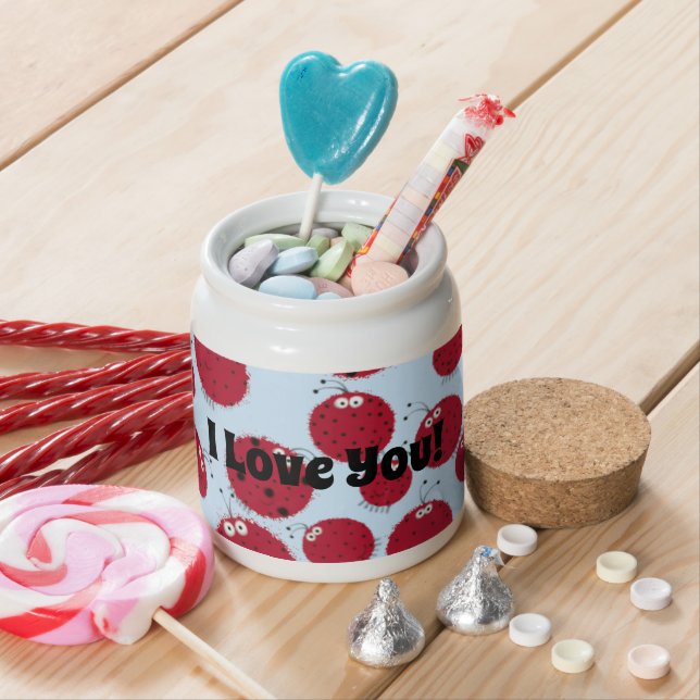 The Ladybug Shindig Candy Jar (In Situ)