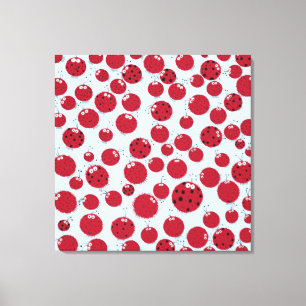 The Ladybug Shindig Canvas Print
