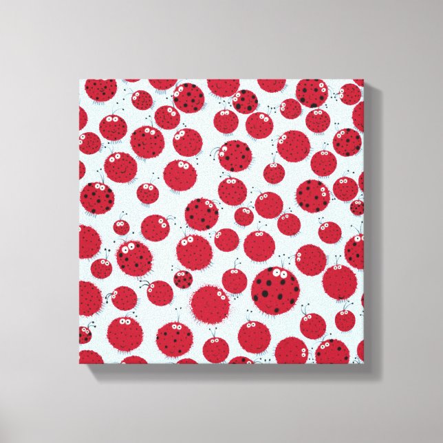 The Ladybug Shindig  Canvas Print (Front)