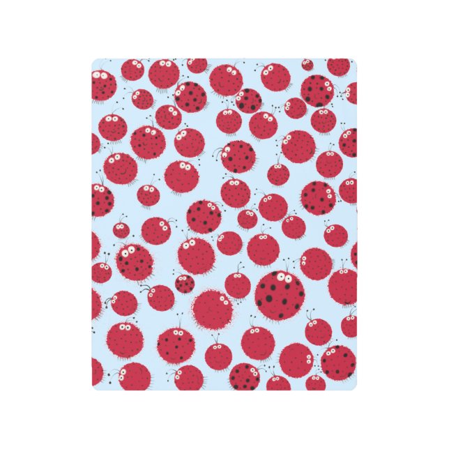 The Ladybug Shindig  Metal Print (Front)