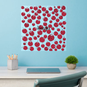 The Ladybug Shindig Wall Decal