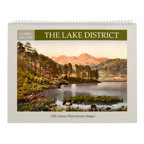 The Lake District Cumbria England 2024 Calendar