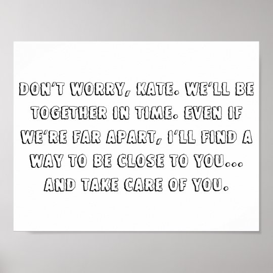 The lake house quote 11" x 8.5" poster | Zazzle.com