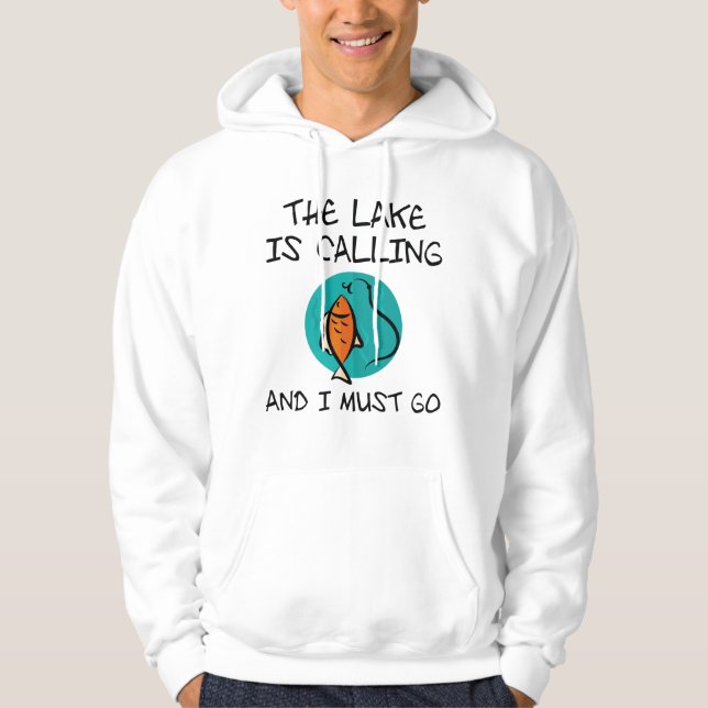 The Lake Is Calling Hoodie (Front)