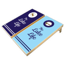 The Lake Life Cornhole Set