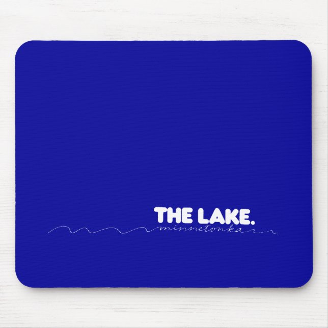 The Lake - Minnetonka, Mouse Pad (Front)