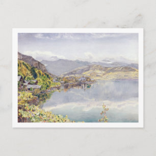 The Lake of Lucerne, Mount Pilatus in the Distance Postcard