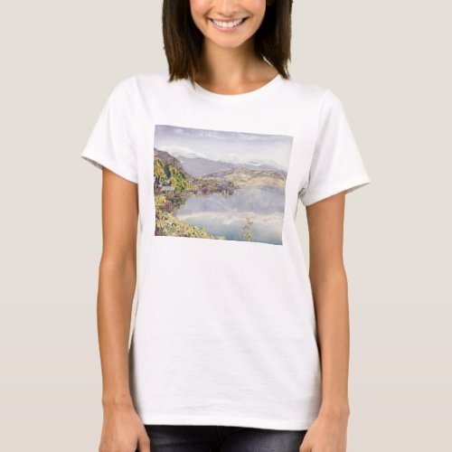 The Lake of Lucerne Mount Pilatus in the Distance T_Shirt